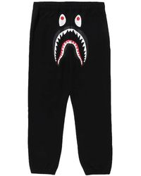 A Bathing Ape - Shark Sweat Pants 0Zxptm008521Q-Bkx" - Lyst