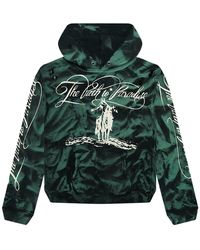 HELLSTAR - Marble Paradise Hoodie Hs01Hoo001 Gree" - Lyst