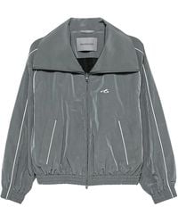 Balenciaga - Bodies High Collar Tracksuit Jacket "Elephant" A0029Ztpq381485" - Lyst