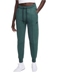 Nike - Sportswear Tech Fleece Mid-Rise Jogger Pants "Deep Jungle" Fb8330 328" - Lyst