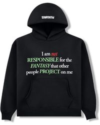 Pleasures - Responsible Pullover Hoodie P25W037-Blk" - Lyst
