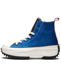 converse x jw anderson run star hike glitter