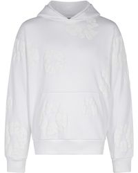 DENIM TEARS - Mono Cotton Wreath Sweatshirt Dt033" - Lyst