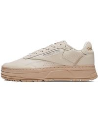 Reebok - Club C Double Geo "Stucco" Gy1379" - Lyst