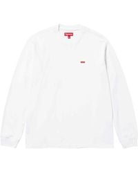 Supreme - Small Box L/S T-Shirt "Ss24 - Lyst