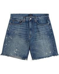 Polo Ralph Lauren - Vintage Classic 5 Pocket Light Washed Denim Shorts "Skypond" 710P08162001" - Lyst