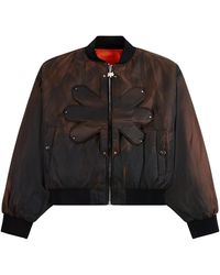 LOSTSHDWS - Reversible Detached Bomber "Oil" Lst 50 22703 Oil" - Lyst