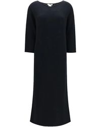 The Row - Oreste Dress 11092 Y1002 Blk" - Lyst