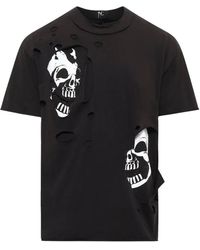 THUG CLUB - Dead Inside Double Layer T-Shirt Tc26Ts0802" - Lyst