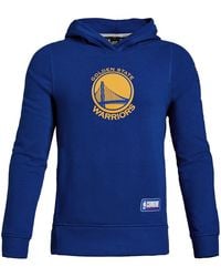 Under Armour - Nba Golden State Warriors Logo Hoodie Youth 1318979 402" - Lyst