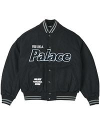 Palace Fukuoka Track Jacket in Blue for Men | Lyst UK
