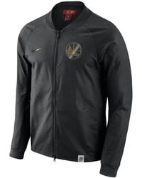 Nike - Nba Modern Varsity Jacket "Golden State Warriors" 860800 010" - Lyst
