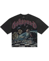 GODSPEED NEW YORK - Checkmate Thermal T-Shirt Wash" Gs Chckmtthrm Grywsh" - Lyst