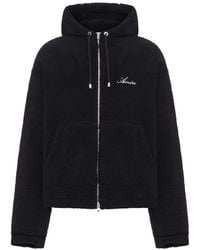 Amiri - Bones Fleece Zip Hoodie Amouja1010 001" - Lyst