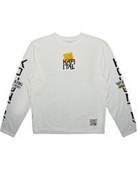Kapital - Pekish Logo Long Sleeve T-Shirt Kap028" - Lyst