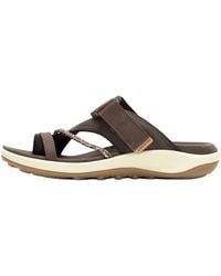 Merrell - Terran 4 Post Wrap Sandal "Nutshell Bracken" J006408" - Lyst