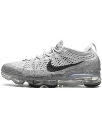 Nike - Air Vapormax 2023 Flyknit "pure Platinum Anthracite" Shoes - Lyst