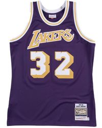 Mitchell & Ness - Authentic Road Jersey "Nba La Lakers 84 Magic Johnson" Ajy4Gs18089 Lalpurp84Ejh" - Lyst