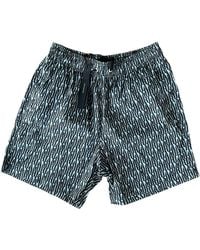 Amiri - Repeat Logo Swimshorts & Pf22Msb006 400" - Lyst