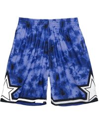 Mitchell & Ness - Galaxy Swingman Shorts "Nba Orlando Magic 1993" Smshkm19054 Omablue93" - Lyst