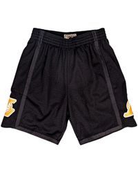 Mitchell & Ness - Team Color Swingman Shorts "Nba La Lakers 2009" Smshlf19103 Lalblck09" - Lyst