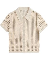 Kith - Rhea Knit Polo Top Khw030532 105" - Lyst