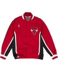 Mitchell & Ness - Authentic Warm Up Jacket "Nba 1992-93 Chicago Bulls" Awjkgs18054 Cbuscar92" - Lyst