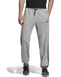 adidas - Essentials 3 Stripes Fleece Pants "Medium Heather" Ei4885" - Lyst