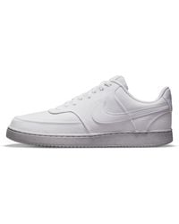 Nike - Court Vision Low Nxt Nat "Triple" Dj6260 100" - Lyst