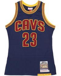 Mitchell & Ness - Dark Jersey "Nba Cavaliers 2015 Lebron James" Ajy47095 Cca15Ljaasbl" - Lyst