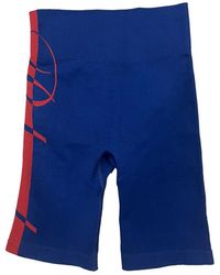 Rhude - Core Techknit Biker Short H21Core Tbik Blu" - Lyst