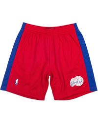 Mitchell & Ness - Nba Swingman Los Angeles Clippers 0001 Shorts Smshsb19046 Lacscar00" - Lyst