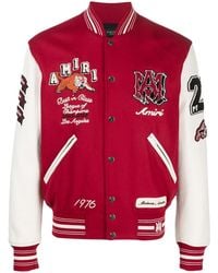 Amiri - Tiger Varsity Jacket Pf23M0S003 610" - Lyst