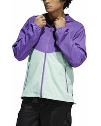 adidas - Originals Dekum Packable Wind Jacket "Active Clear Mint" Dv2089" - Lyst