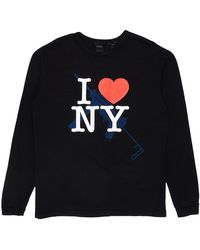 Vlone(GOAT) - I Love Ny Grease Gun Logo Long Sleeve T-Shirt Vl0036" - Lyst