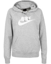 Nike - Nsw Esstential Fleece Hoodie "Heather" Bv4126 063" - Lyst