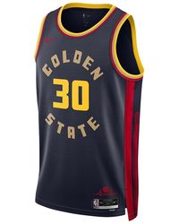 Nike - Nba Stephen Curry City Edition Swingman Jersey Fq4342 422" - Lyst
