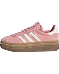 adidas - Gazelle Bold "Wonder Mauve/Off/Gum" Js3903" - Lyst