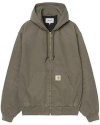 Carhartt - Og Active Jacket "Stone Canvas Leaf" I034820 11 4O" - Lyst