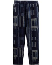 Kith - Geometric Knit Elmhurst Pant Khm060535 413" - Lyst