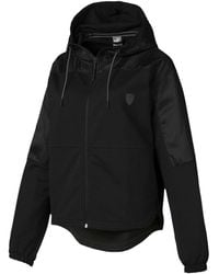 PUMA - Scuderia Ferrari Hooded Sweat Jacket 577840 01" - Lyst