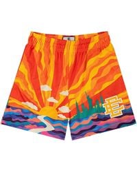 Eric Emanuel - Ee Basic Shorts "Nyc Sunset" Ee275" - Lyst