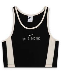 Nike - Nsw Tight Graphic Tank Top Chalk" If0552 010" - Lyst