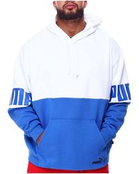 PUMA - Power Colorblock Fleece Hoodie "Nebulas 846795 75" - Lyst