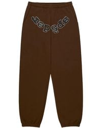 Sp5der - Rhinestone Og Logo Sweatpants 305" - Lyst