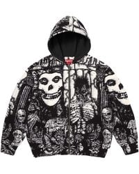 Supreme - The Misfits Zip Up Hooded Sweater "Ss26 - Lyst