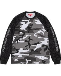 Supreme - Wildlife Camo Raglan/S Top "Fw26 - Lyst