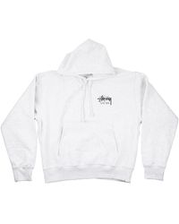Stussy - New York Chapter Hooded "Ash Heather" Stus327" - Lyst