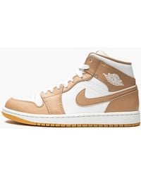 Nike - Air 1 Mid "Tan Gum" 554724 271" - Lyst