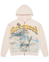 GODSPEED NEW YORK - Chrome Liberty Zip Hoodie "Bone" I7P00366" - Lyst